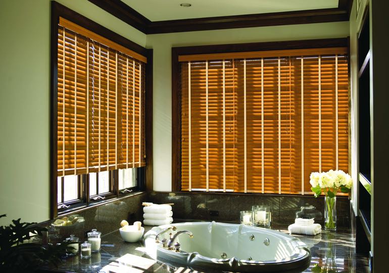 Destin bathroom blinds